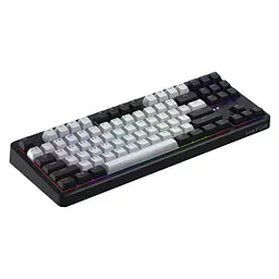 Клавіатура Hator Rockfall 3 Mecha TKL QMK/VIA Orange Wireless Black (HTK850UA) - мініатюра 3