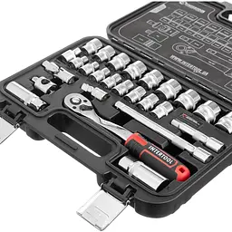 Набір торцевих головок із тріскачкою Intertool ET-8026 26 шт. [98835] - мініатюра 3