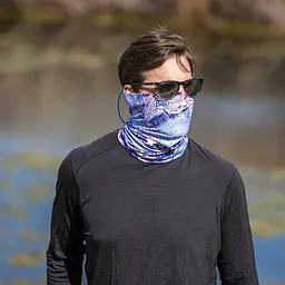 Бафф Buff Coolnet UV+ Realtree Wav3 Blue Red Синій-Червоний - мініатюра 2