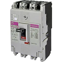 Автоматичний вимикач ETI EB2S 160/3SF 160A 3p (25 kA) (4671837)