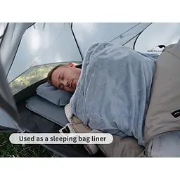 Спальний мішок - подушка Naturehike CNK2300SD022, світло-сірий - мініатюра 9