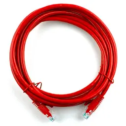 Патч-корд Ritar, RJ-45, Cat.5e, CU, мідь, 1.5м червоний (PCR-CU/1.5Rd / 04272)