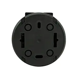 Розетка Ovivo Electric xOne з заземленням та кришкою антрацит - мініатюра 3