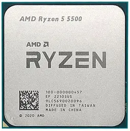 Процесор AMD Ryzen 5 5500 MPK (100-100000457MPK) (Socket AM4, 12T, 4.2 ГГц, Tray)