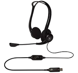 Гарнітура Logitech PC-960 Black (981-000100)