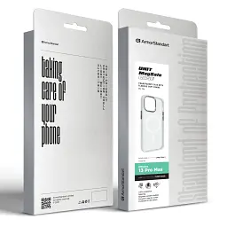 Чохол ArmorStandart Unit MagSafe для Apple iPhone 13 Pro Max Matte Clear Silver - мініатюра 6