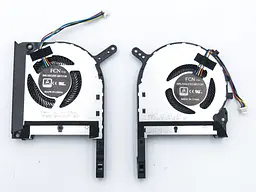 Вентилятор (кулер) для ASUS FX505, FX505G, FX505GE, FX505GM, FX505GD, FX705, FX705G, FX705GM, FA506, FX506 Пара (CPU+GPU). - мініатюра 2