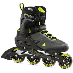 Ролики Rollerblade Macroblade 80 300 Чорний-Салатовий