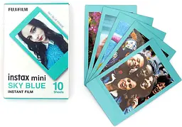 Фотопапір Fujifilm Instax Mini Deco Film Bundle 30шт. 3 картриджа по 10 аркушів Confetti Blue і Mermaid - мініатюра 4
