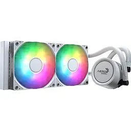 Система водяного охолодження Aerocool Abyss L240R White (ACLA-AB24117.21) [177347] - мініатюра 2