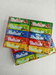 Жувальна гумка Whatsupp 20 шт в упаковці асорті