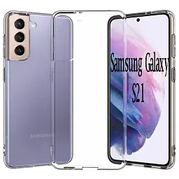 Силіконовий чохол BeCover для Samsung Galaxy S21 SM-G991 Transparancy (707441) - мініатюра 2