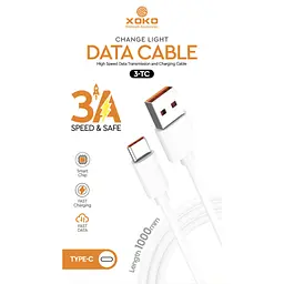 Дата кабель USB 2.0 AM to USB-C 3A XoKo (XK-3-TC) - мініатюра 4