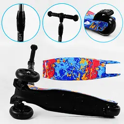 Самокат Best Scooter 62х16х29 см Різнобарвний 000231625 - мініатюра 5