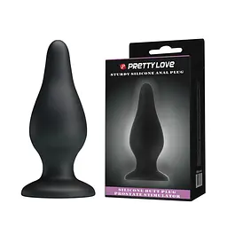 Анальная пробка - Pretty Love Sturdy Silicone Anal Plug Black