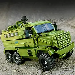Конструктор XingBao Військовий Вантажівка KrAZ Fiona XingBao 481 Деталей - мініатюра 4