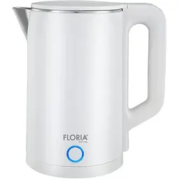 Електричний чайник Floria ZLN4920 з двома стінками та автовідключенням 2 л