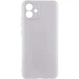 Чохол TPU GETMAN Liquid Silk Full Camera для Samsung Galaxy A07 Сірий / Lavender
