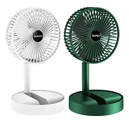 Портативний міні вентилятор для дому Telescopic Folding Fan · Складаний настільний вентилятор з USB зарядкою в асортименті