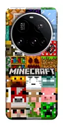 Чохол Demsky Minecraft collage для Xiaomi 15 Ultra