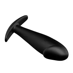 Анальна пробка - Pretty Love Special Anal Stimulation Penis Black - мініатюра 3