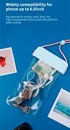 Водонепроникний чохол WiWU Aqua Waterproof Storage Bag for Outside Swimming White [85111] - мініатюра 2