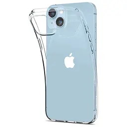 Оригінальний прозорий чохол Spigen Liquid Crystal для iPhone 14 Plus/15 Plus (6.7") Crystal Clear ACS06456