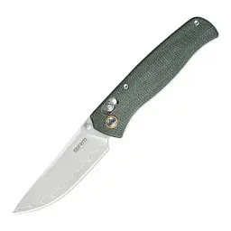 Ніж складаний туристичний SRM Medal 255L-MG3 82 мм 140Cr Micarta зелений