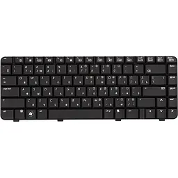 Клавіатура для ноутбука HP Compaq Presario CQ40 чорна, чорний фрейм