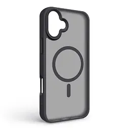 Чехол для Apple iPhone 16 Plus, Uniq MagCase, черный, противоударный, панель-накладка с магсейф, ударопрочный TPU+PC, с магнитом MagSafe, поддержка полноценной беспроводной зарядки, ArmorStandart (ARM79500) - мініатюра 2