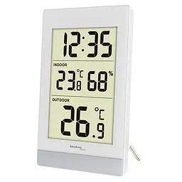 Термогігрометр Technoline WS7039 White - мініатюра 2