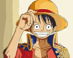 Картина за номерами Ван Піс Луффі One Piece Luffy 40х50 см PN OP L