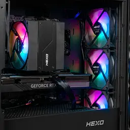 Комп'ютер HEXO Gaming TwinFront Pro (HGP-B850TF7700N507-D532S1TBK) Black / AMD Ryzen 7 7700 (3.8-5.3), 8 ядер / NVIDIA GeForce RTX 5070 / 32 ГБ (DDR5) / 1024 ГБ (SSD) - мініатюра 9