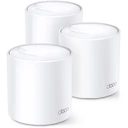Mesh-система TP-Link Deco X60 AX3000 3-Pack White 802.11ax (DECO X60(3-PACK)) - мініатюра 4