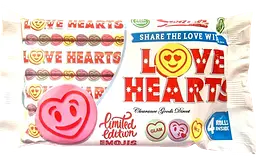 Драже Swizzels Limited Edition Emojis Love Hearts, 4 х105 г - мініатюра 2
