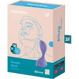 Анальна смарт-пробка з вібрацією Satisfyer Sweet Seal Фіолетовий - мініатюра 6