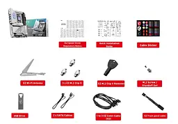 MSI Материнська плата MPG Z890 EDGE TI WIFI s1851 Z890 4xDDR5 M.2 HDMI WiFi BT ATX - мініатюра 6