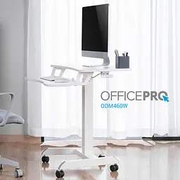 Мобільний робочий столик OfficePro White (ODM460W) - мініатюра 15