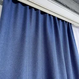 Льняні штори бликають чиного кольору на тасьмі 2шт. 150х270 ALBO pbe0052541 - мініатюра 5