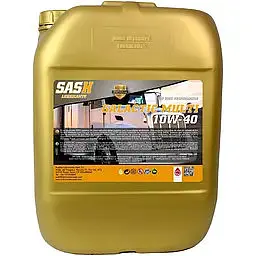Автомобільна моторна олива SASH GALACTIC MAXIMA E6 SAPS 10W-40 20л 105642 - мініатюра 2