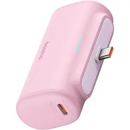 Зовнішній акумулятор Baseus Compact Type-C Edition 5000mAh 20W Pink P10068306413-00 [132863] - мініатюра 2