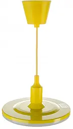 Світильник LED дизайн. підвісний 24W 4200K R-220mm жовтий UFO RADUGA (20шт/ящ) ТМ LUMANO