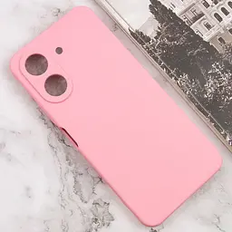 Чохол TPU GETMAN Liquid Silk Full Camera для Xiaomi Redmi 13C / Poco C65 Рожевий / Pink - мініатюра 2