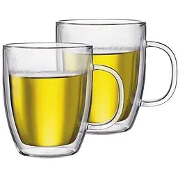 Набір чашок Bodum, з подвiйними стiнками, 2 шт. 0,45 л (10606-10) - мініатюра 2