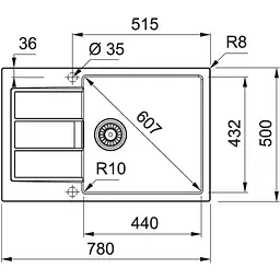 Кухонна мийка Franke Sirius 2.0 S2D 611-78 XL [143.0621.339] - мініатюра 2