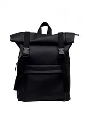 Рюкзак Sambag унісекс RollTop LSH чорний 43 х 31 х 14 см (24211001) - мініатюра 4