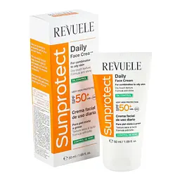 Крем сонцезахисний Revuele Sunprotect Контроль жиру, для обличчя та тіла, SPF50+, 50 мл - мініатюра 2
