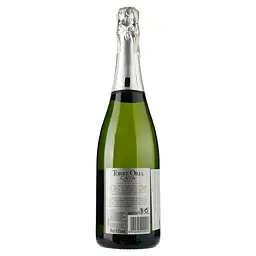 Вино ігристе Torre Oria Cava Brut, біле, брют, 11,5%, 0,75 л - мініатюра 2