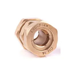 Муфта з'єднувальна для металорукава Eco-Flex DN16-DN16 труба/труба (CF016) 30412 - мініатюра 2