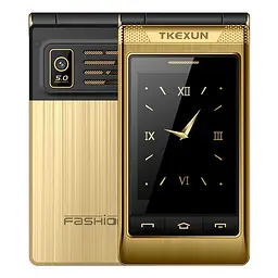 Смартфон Телефон Tkexun G10-1 4G (Yeemi G10-1) gold. Dual display